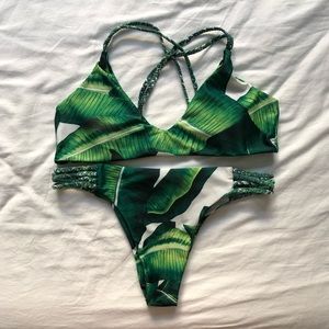 Jungle vibes swim suit